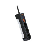 Tunçmatik Akım Korumalı Priz 3 Lü 1,5 MT Kablolu Set Siyah - Görsel 2