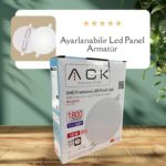 ACK 18W Cercevesız Yuvarlak Led Panel 6500K Ayarlanabılır - Sıva Altı AP10-01830 - Görsel 2