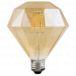 ACK 4W 220-240V E27 2200K Prızmatık Led Rustık Ampul AB50-00420 - Görsel 4