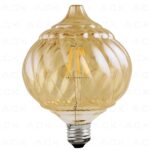 ACK 4W 220-240V E27 2200K G125T Led Rustık Ampul AB59-00420 - Görsel 4