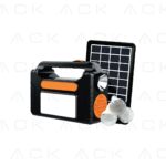 ACK Güneş Panelli Işıldak 1W 1-2Mikro Usb+C Tipi Kablolu AC01-00830 - Görsel 4