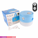 ACK Şarjlı Dokunmatik 2 Kademeli Blue Gövde Fenerli Led Lamba 7500K 8W Ip20 AC04-00130