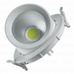 Ack 30W Beyaz 4000K Cob Led Salyangoz Armatür