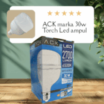ACK 30W 220-240V E27 6500K T100 Led Ampul AA13-03023
