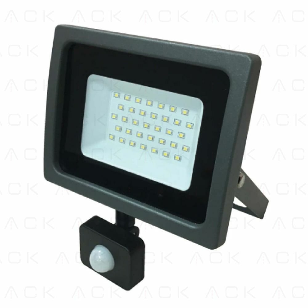 ack-50w-siyah-6500k-ip65-sensorlu-smd-led-projektor-204912 Ack 50W Siyah 6500K Ip65 Sensörlü Smd Led Projektör - Görsel 1