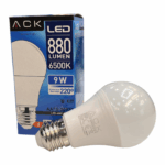 ACK AA13-00923 9W E27 6500K Beyaz A60 Led Ampul 10 Lu Paket - Görsel 4