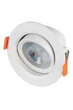 ACK AD01-00500 3000K Günışığı 5W Beyaz Kasa Cob Mobil Led Spot Lamba - Görsel 2