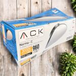 ACK AG40-01302 3000K Günışığı 13W Siyah Osram Norma C Bahçe Duvar Apliği - Görsel 2