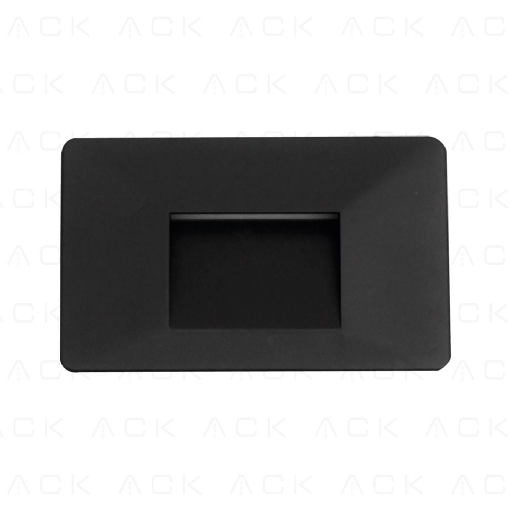 ack-led-duvar-apligi-siyah-govde-3w-3000k-wl2f-black-body-205201 Ack Led Duvar Apligi Siyah Govde 3W 3000K (Wl2F Black Body) - Görsel 1