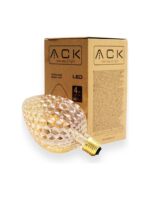 ACK 4W 220-240V E27 2200K G95 Led Rustık Ampul AB55-00420 - Görsel 2