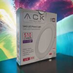 ACK AP01-00630 6500K Beyaz 6W Beyaz Kasa Sıva Altı Yuvarlak Led Panel - Görsel 3