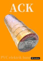 ACK Pvc Elektrık Izolasyon Bandı - Sarı AY90-00107 - Görsel 2