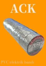 ACK Pvc Elektrık Izolasyon Bandı - Sıyah AY90-00101 - Görsel 2