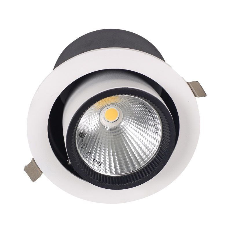 ad36-00600 ACK 30W Beyaz 3000K Cob Led Salyangoz Armatür AD36-00600 - Görsel 1