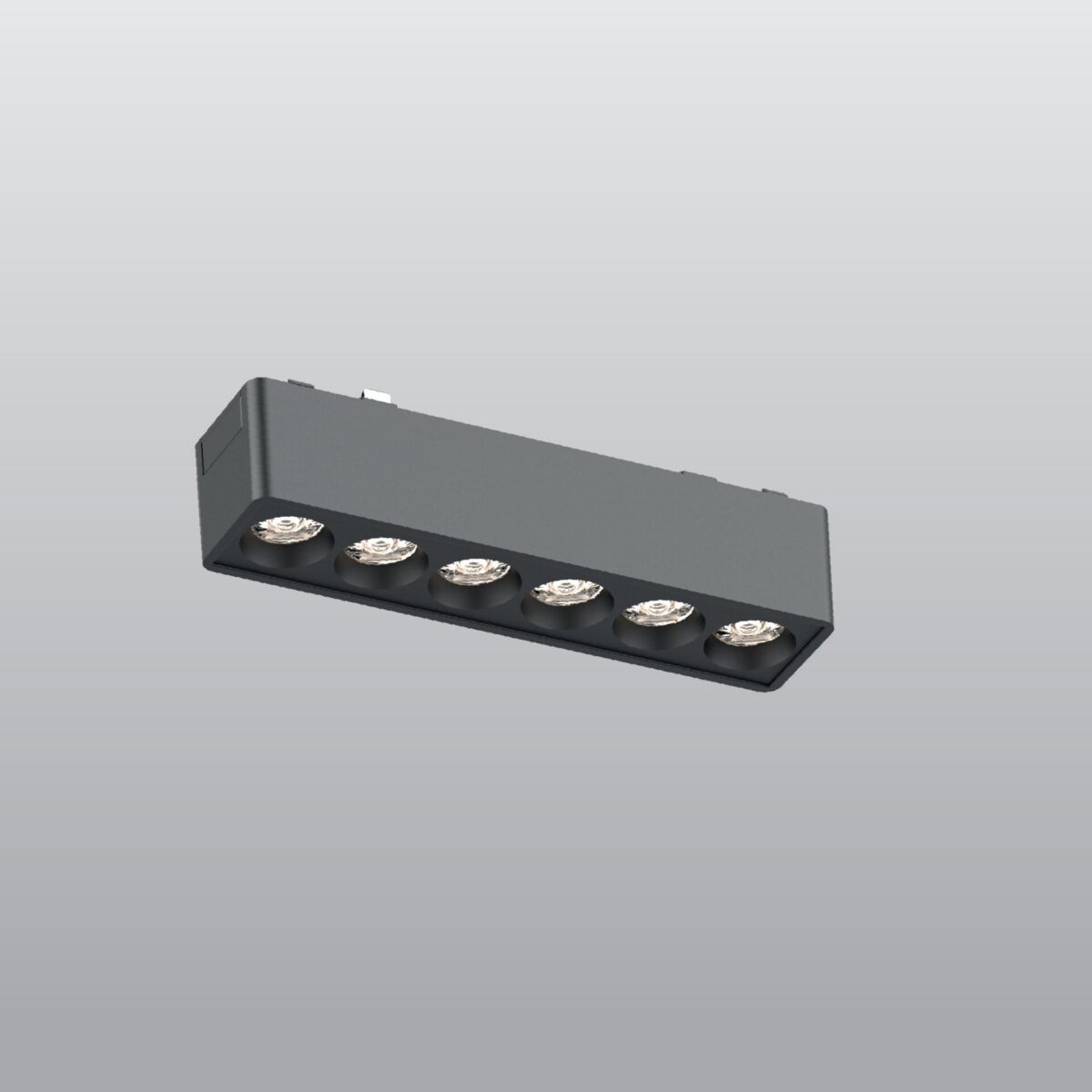 ACK 6W Slim Magnet Ray Armatürü Lensli 12,2Cm 3000K Ip20 Dip Switch Smart Driver Dimli - Görsel 2