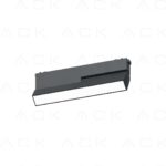 ACK 12W Slım Magnet Ray Armatürü Katlanır /Difüzörlü 23Cm 3000K Ip20 AD45-03201