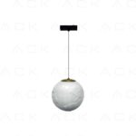 ACK 6W Slım Magnet Ray Armatür Ay Sarkıt 10Cm 4000K Ip20 AD45-08311