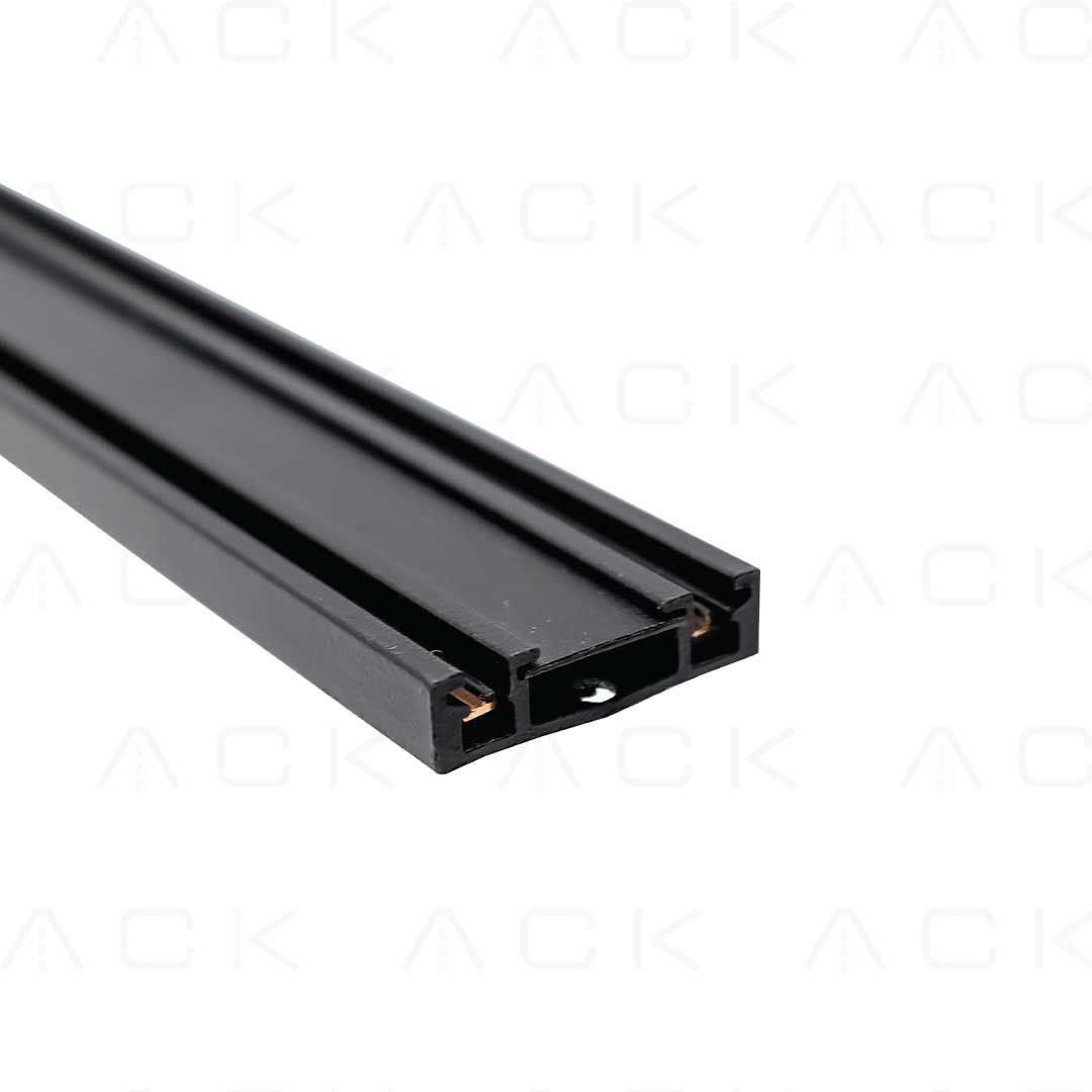 ad45-91003 ACK Slım Magnet Ray Sıvaüstü Siyah 3 Mt AD45-91003 - Görsel 1
