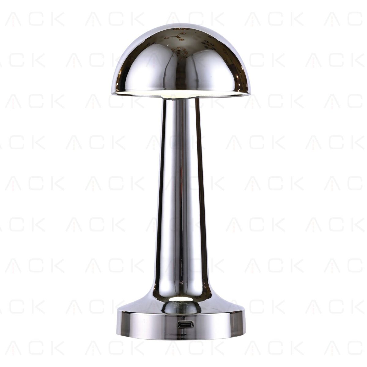 ACK 2W Krom Gövde Ledli Dokunmatik Dimli Masa Lambası AF11-00295 - Görsel 2