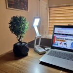 ACK Şarjlı Dokunmatik Dimli Beyaz Gövde Led Masa Lambası 3W Ip20 AF11-10019