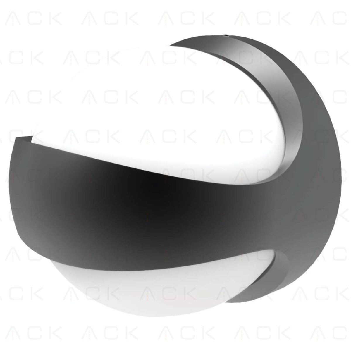 ACK 12W Norma-B Black 3000K Led Bahçe Aplıgı AG40-01402 - Görsel 3