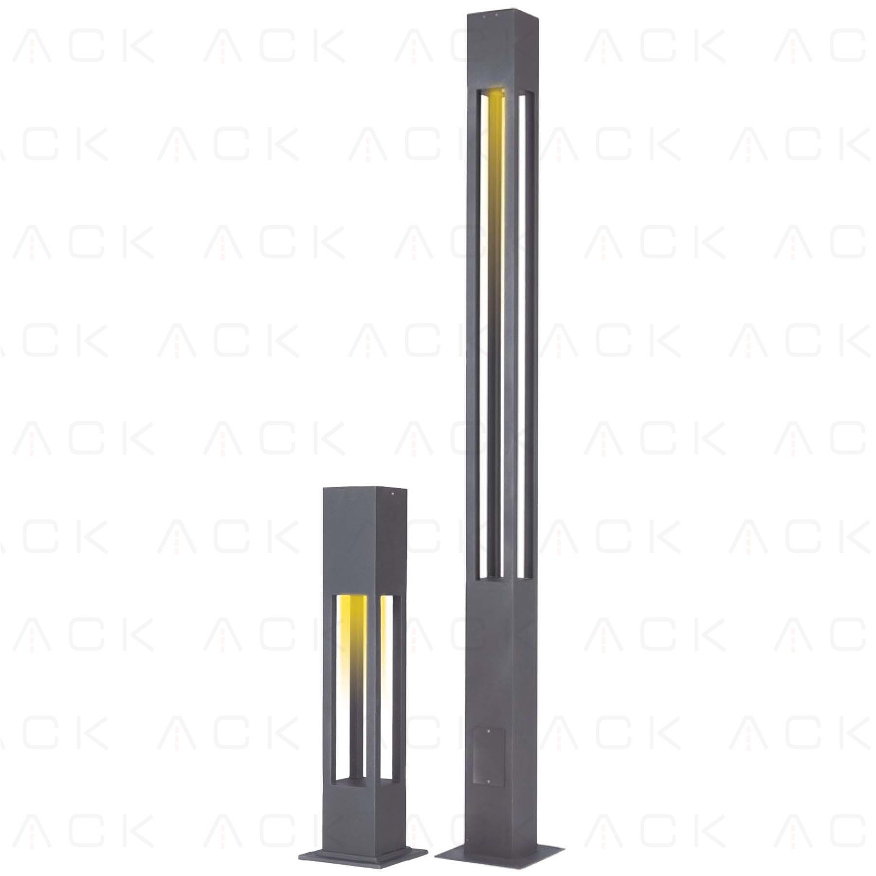 ag43-06001 ACK 30W Led Bella 3000K 2000Mm Bahçe Direk Armatürü AG43-06001 - Görsel 1