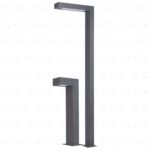 ACK 12W Led 3000K  500Mm Aura Bahçe Direk Armatürü AG43-08001