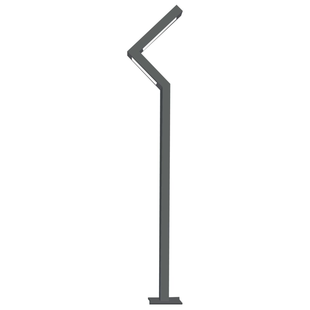 ACK 4X30W Led Alsa 3000K 4000Mm Bahçe Direk Armatürü AG43-08701 - Görsel 2