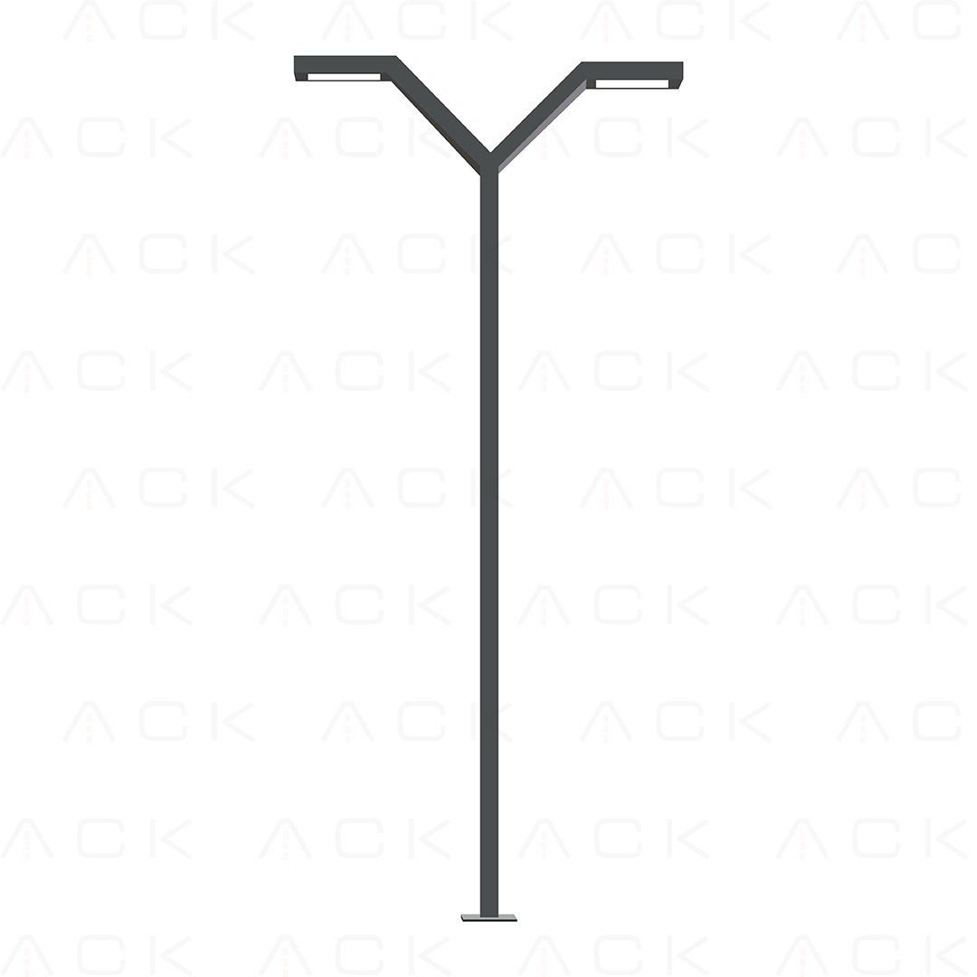 ag43-09301 ACK 2X30W Led Alsa 3000K 2500Mm Bahçe Direk Armatürü AG43-09301 - Görsel 1