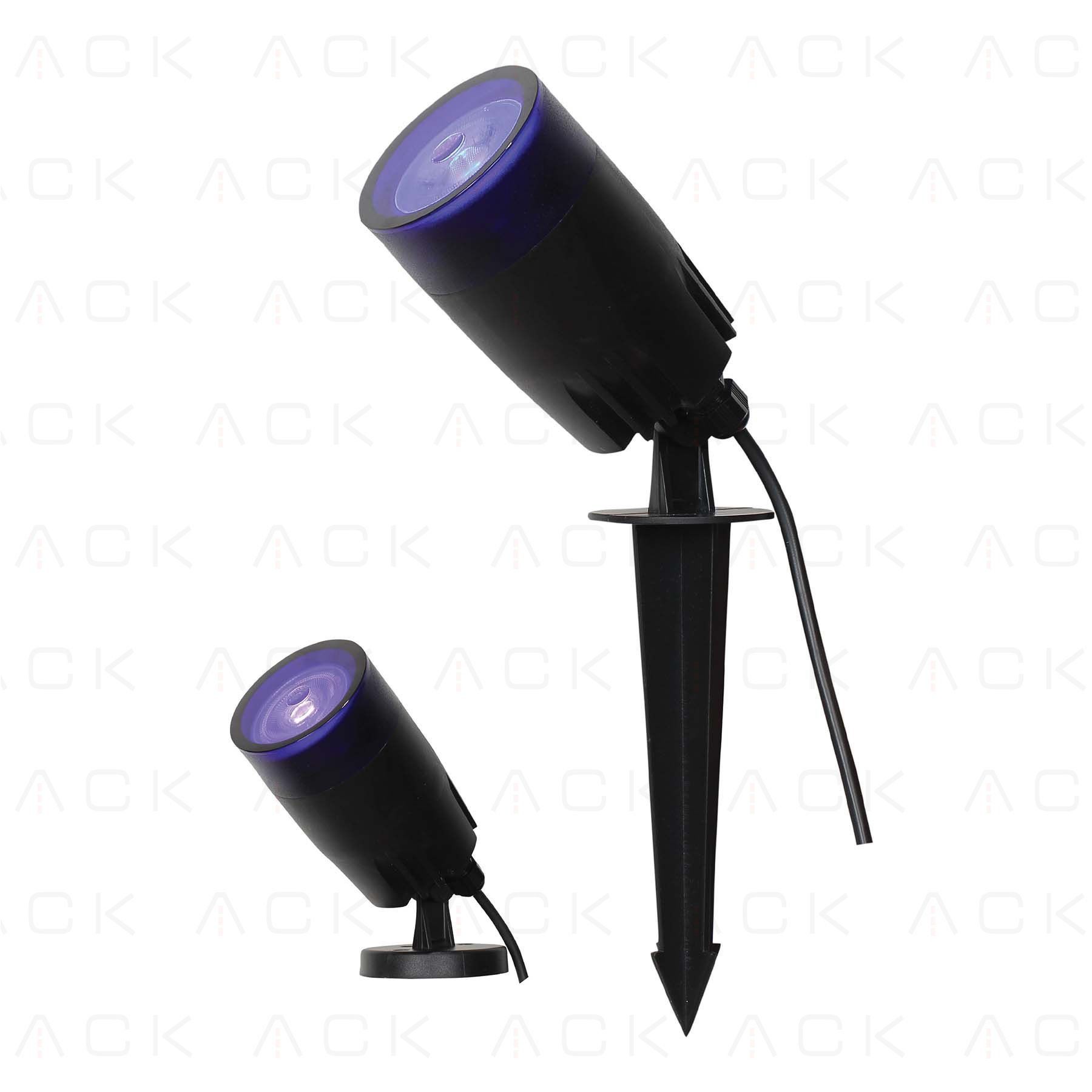 ag56-01056 ACK Pc Çim Armaturu Gu10 Mavı AG56-01056 - Görsel 1