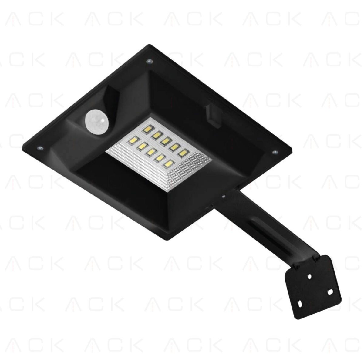 ACK Solar Led Bahçe Armatürü Sensörlü  8W/H 3000K AG60-04801 - Görsel 3