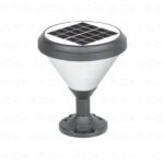 ACK Solar Led Bahçe Armatürü Yuvarlak 8W/H 3000K AG60-07801