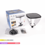 ACK Solar Led Bahçe Armatürü 3000K-4000K-6500K 8W/H Ayarlanabilir AG60-09891 - Görsel 3
