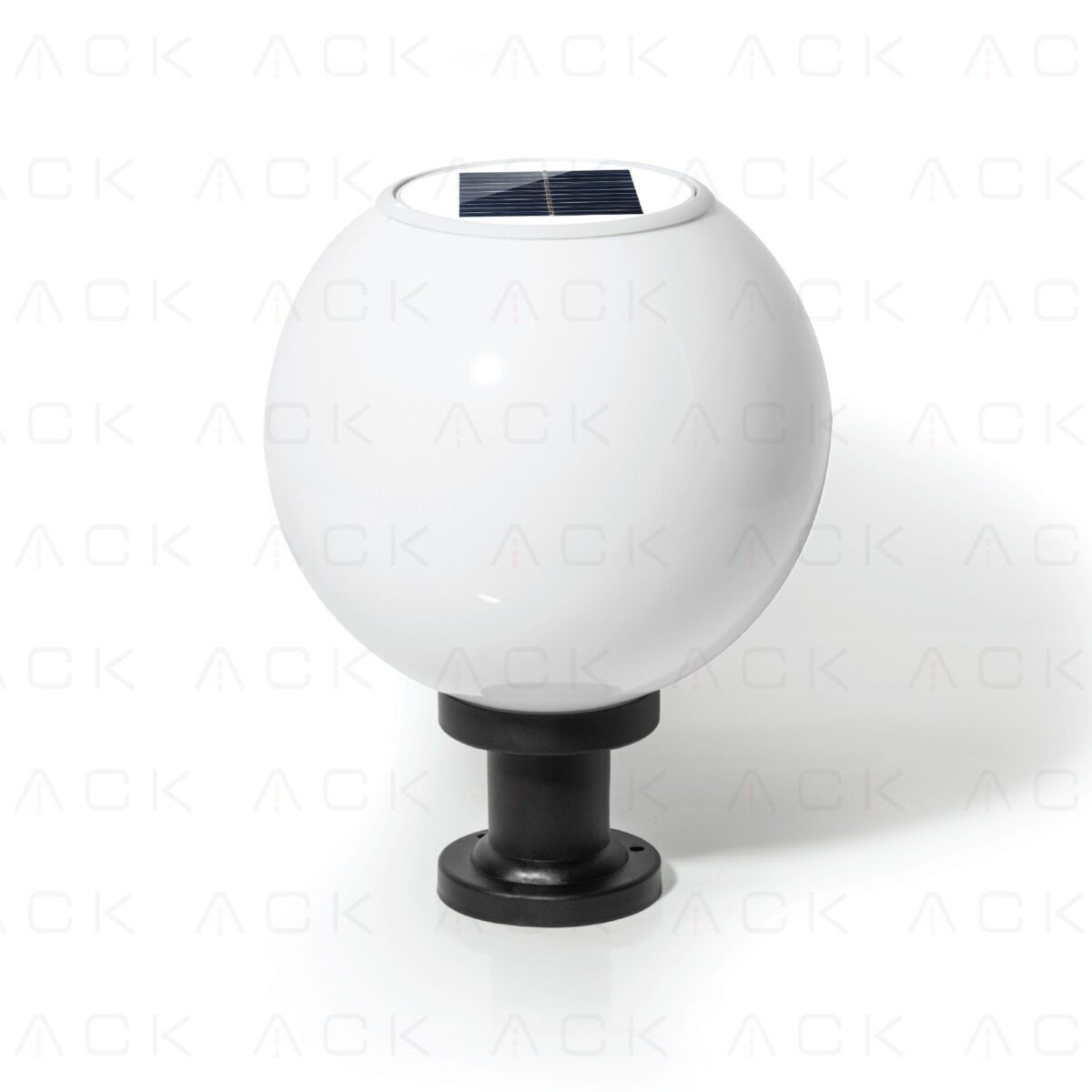 ACK Solar Led Bahçe Armatürü 8W/H 3000K AG60-10801 - Görsel 3