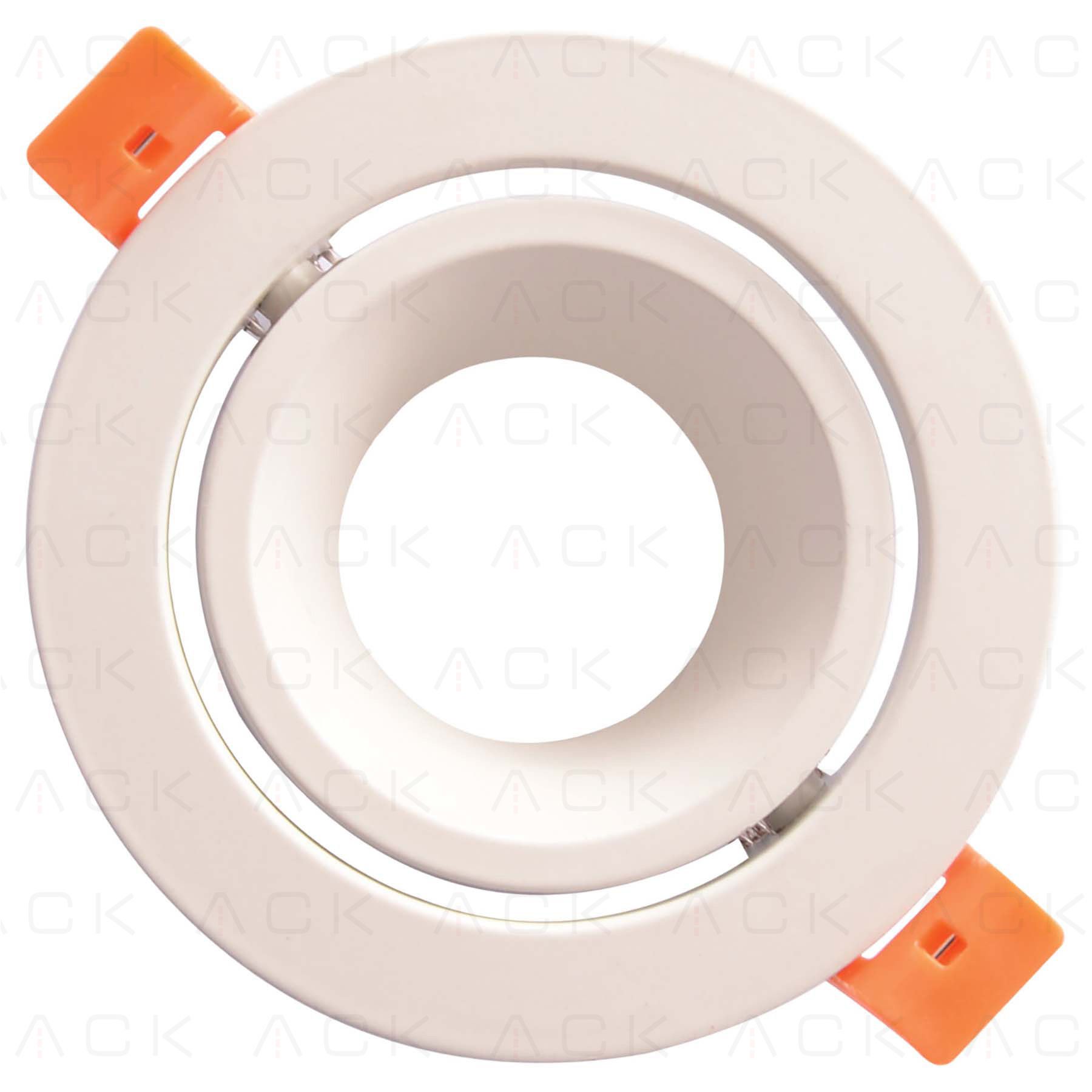 ah03-04070 ACK Terra Beyaz Sıva Altı Spotlıght Yuvarlak AH03-04070 - Görsel 1
