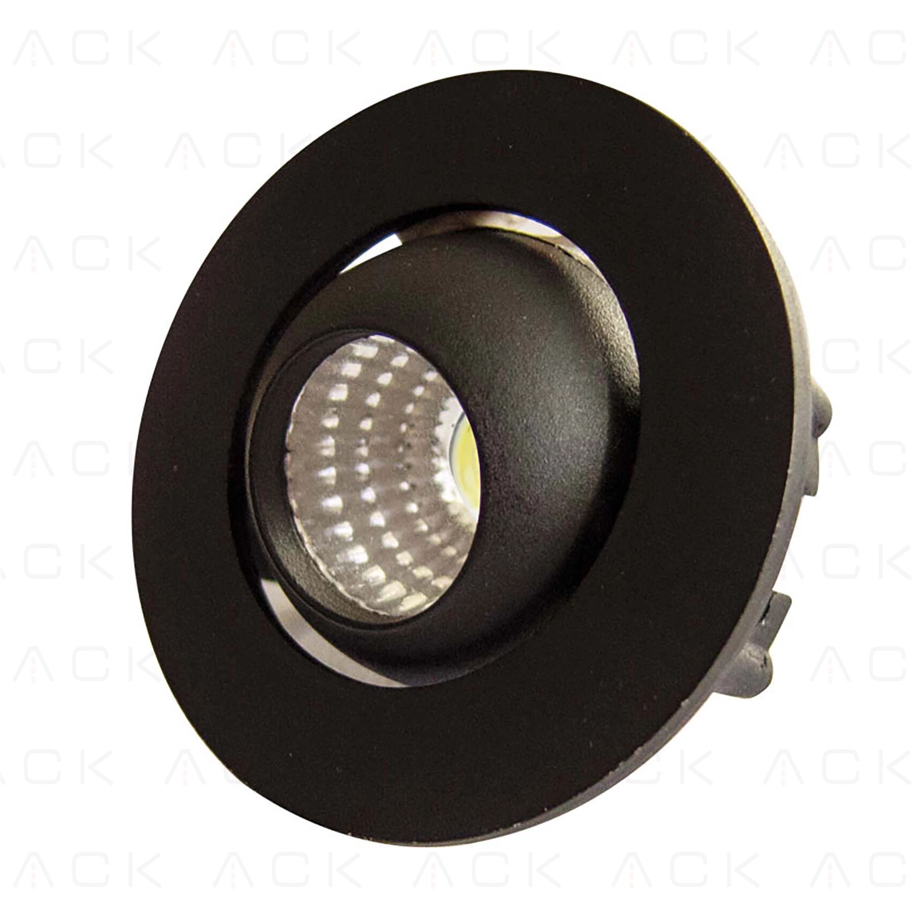 ah06-00300 ACK 3W Beyaz 3000K Sıva Altı Led Spotlıght AH06-00300 - Görsel 1