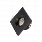 ACK 3W Siyah 4000K Sıva Altı Led Spotlıght AH07-01711