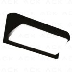 ACK Led Duvar Aplıgı Sıyah Govde 30W 6500K (Mpl18 Black Body) AH07-06430