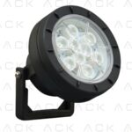 ACK 9W 6500K Led Havuz Armatürü Siyah AH08-00931
