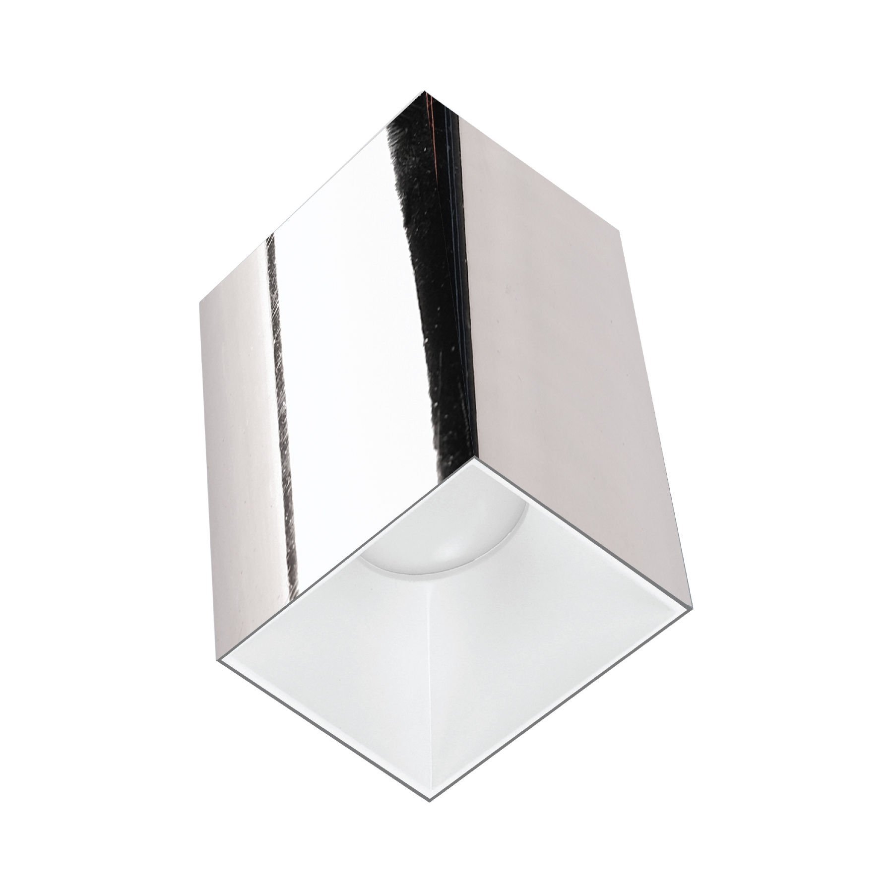 ah12-07565 ACK Sıvaüstü Dekoratif Armatür  74X110Mm  Parlak Altın  Reflektör Krom Kasa AH12-07565 - Görsel 1