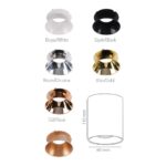 ACK Sıvaüstü Dekoratif Armatür Ø80Mmx110Mm Mat Gül Reflektör Bakır Kasa AH12-08597 - Görsel 4