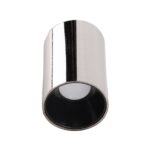 ACK Sıvaüstü Dekoratif Armatür Ø80Mmx110Mm  Beyaz Reflektör Krom Kasa AH12-08505 - Görsel 2