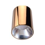 ACK Sıvaüstü Dekoratif Armatür Ø80Mmx110Mm  Parlak Krom Reflektör Bakır Kasa AH12-08557