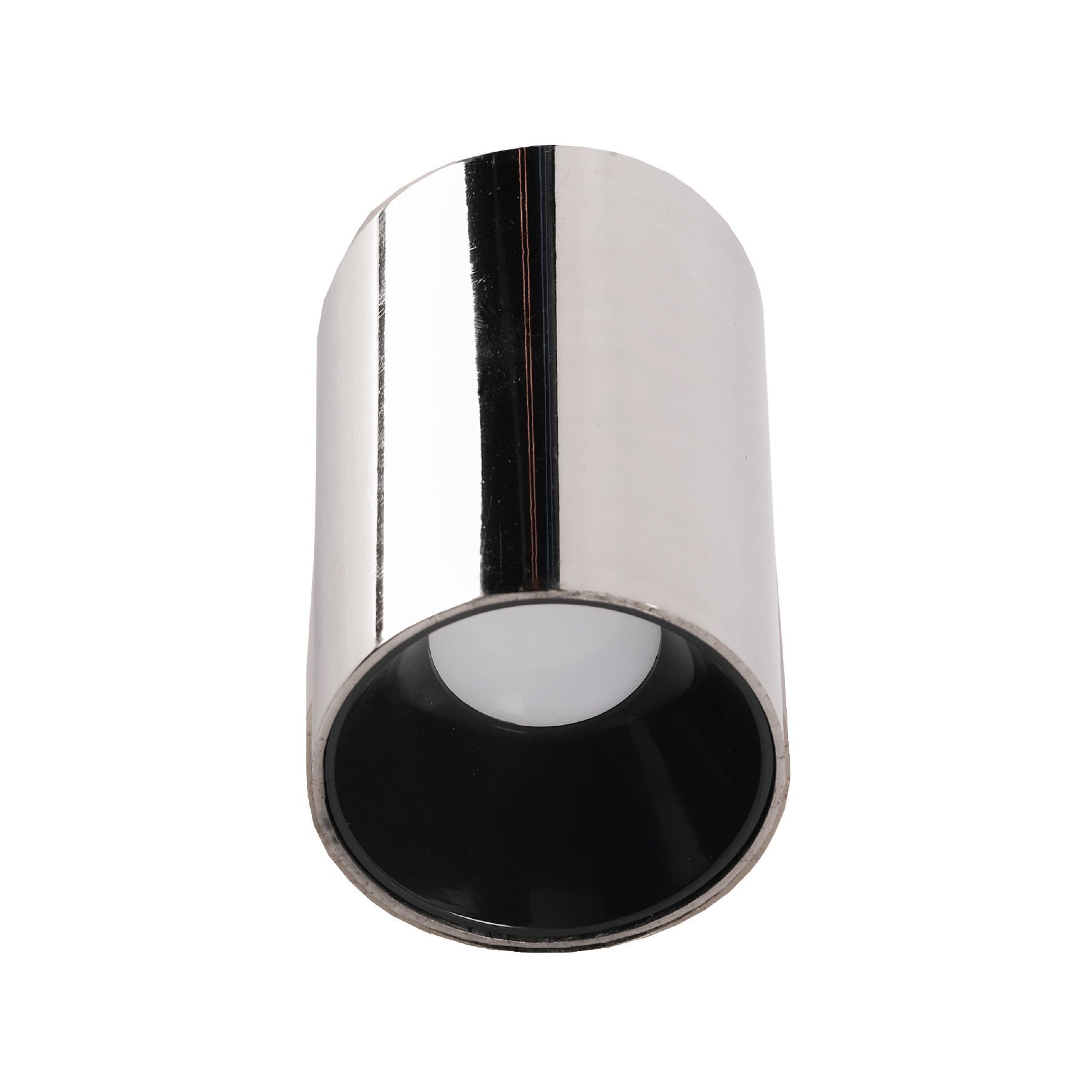 ah12-08575 ACK Sıvaüstü Dekoratif Armatür Ø80Mmx110Mm Parlak Gül Reflektör Krom Kasa AH12-08575 - Görsel 1