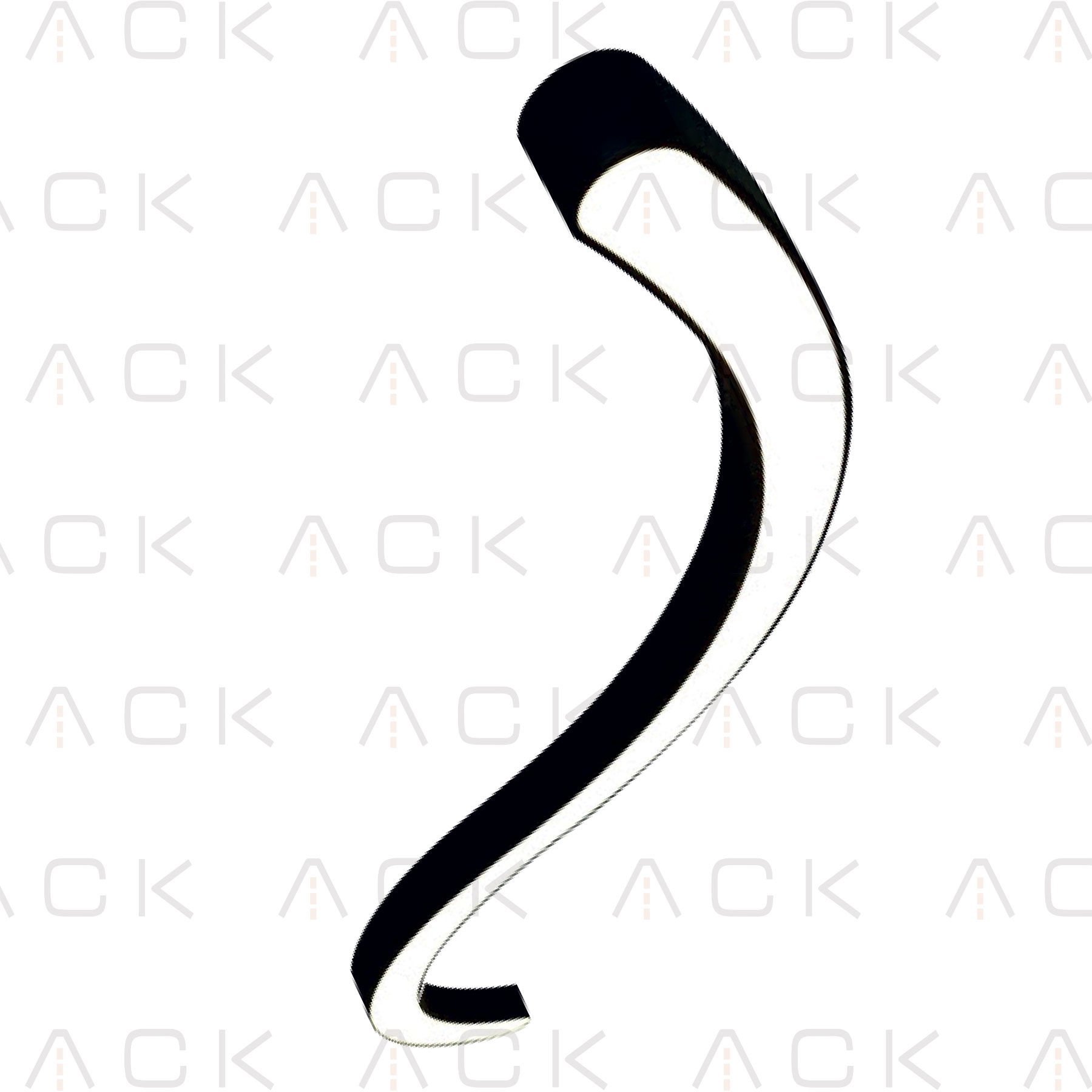 al02-13501 ACK Led Dekoratıf Armatür 3000K W:80Mm, H:75Mm 45W 200Cm S Tip AL02-13501 - Görsel 1