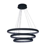 ACK Led Dekoratıf Armatür 3000K W:35Mm, H:8Mm 56W Ø30-40-50Cm 3 Halka Tip AL02-29301 - Görsel 2