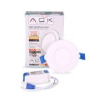 ACK 3W Beyaz 3000K Sıva Altı Yuvarlak Led Panel AP01-00300