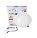 ACK 9W Beyaz 3000K Sıva Altı Yuvarlak Led Panel AP01-00900