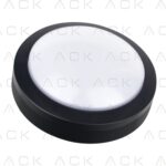 ACK 18W Siyah 6500K Ip65 Led Tavan Ve Duvar Armatürü AT10-51831