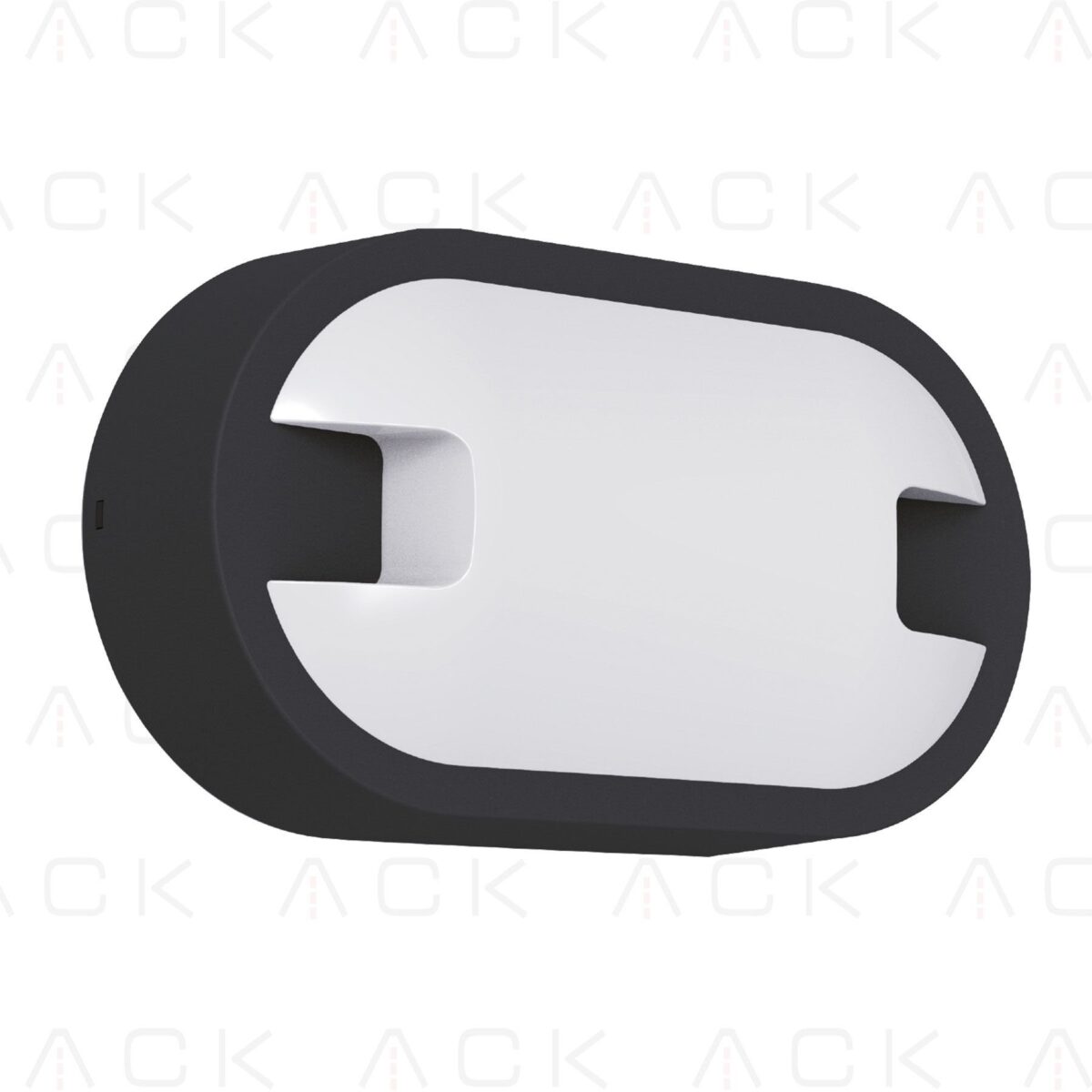 ACK 15W 6500K Sıva Üstü Armatür Siyah Gövde AT11-21531 - Görsel 2